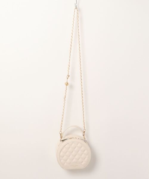 LA VORAGINE(ラ ヴォラジネ)の「丸いチェーンデザインショルダーバッグ クラッチバッグ(クラッチバッグ・レディース・ブラック/ホワイト・FREE)」の18枚目の写真