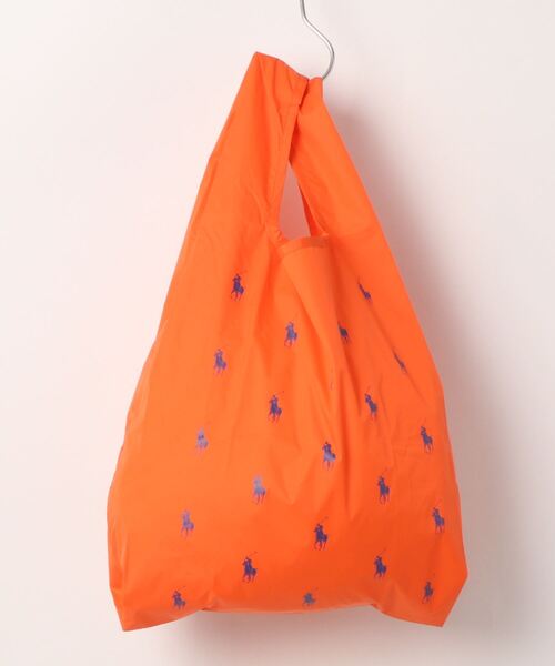 POLO RALPH LAUREN(ポロ ラルフ ローレン)の「レインバッグ ”ポケッタブルポロポニー”(レインコート/ポンチョ・レディース・ライトグレー/ブラック/ベージュ/ネイビー/レッド/イエロー/オレンジ/ブルー系その他・FREE)」の8枚目の写真