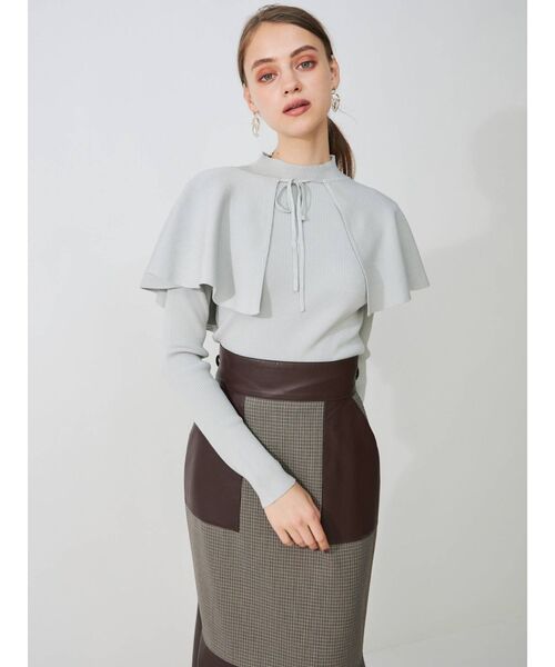 MERCURYDUO(マーキュリーデュオ)の「ハイウエストフェイクレザードッキングスカート(スカート・レディース・その他1・SMALL/MEDIUM)」の15枚目の写真