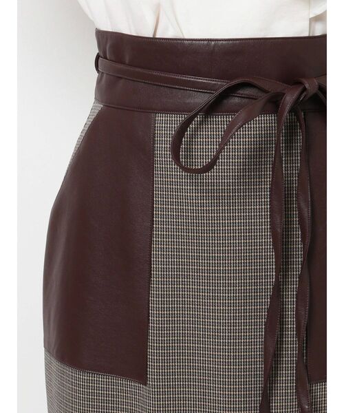 MERCURYDUO(マーキュリーデュオ)の「ハイウエストフェイクレザードッキングスカート(スカート・レディース・その他1・SMALL/MEDIUM)」の10枚目の写真