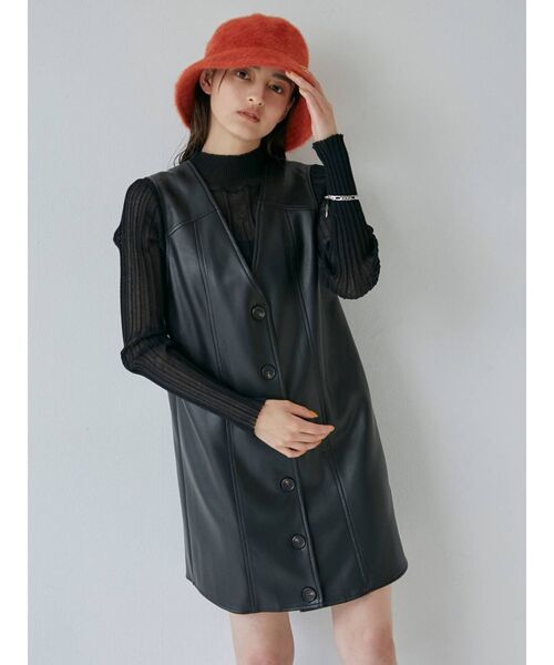 MURUA（ムルーア）の「ファーバケットハット（ハット・レディース・ブラック/オレンジ/ベージュ/グレー/モカ・FREE）」の18枚目の写真