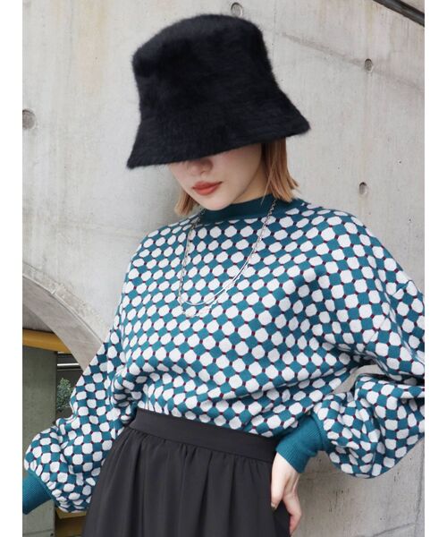 MURUA（ムルーア）の「ファーバケットハット（ハット・レディース・ブラック/オレンジ/ベージュ/グレー/モカ・FREE）」の19枚目の写真