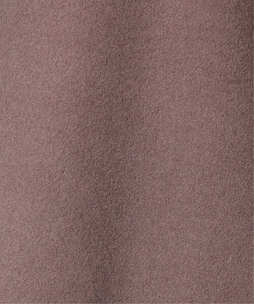 RAY CASSIN（レイカズン）の「Wフェイスフェイクウールベルト付テーラードコート（チェスターコート・レディース・ブラウン/グリーン/キナリ・FREE）」の18枚目の写真