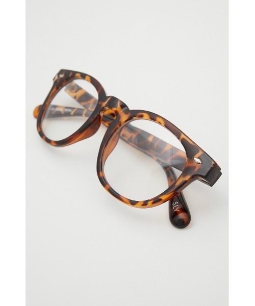 SLY(スライ)の「THICK EYE WEAR シック アイウェア メガネ(メガネ・レディース・ブラック/ブラウン系その他2・FREE)」の10枚目の写真
