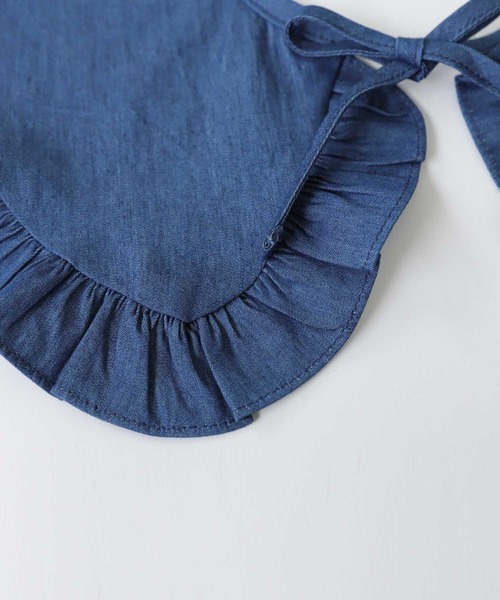 antiqua（アンティカ）の「愛らしさ増す。デニム付け襟（付け襟・キッズ・インディゴブルー・FREE）」の12枚目の写真
