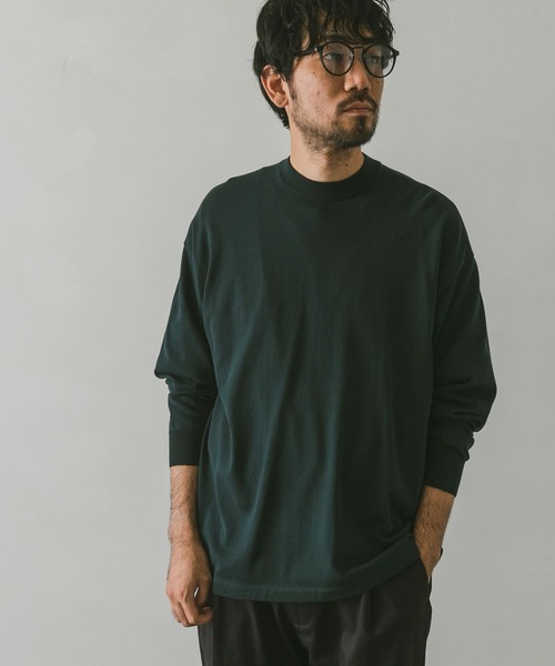 URBAN RESEARCH DOORS（アーバンリサーチドアーズ）の「ハイゲージロングスリーブニットソー（ニット/セーター・メンズ・ネイビー/イエロー/グリーン・MEDIUM/LARGE）」の7枚目の写真