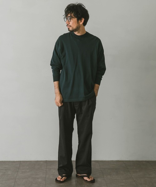 URBAN RESEARCH DOORS（アーバンリサーチドアーズ）の「ハイゲージロングスリーブニットソー（ニット/セーター・メンズ・ネイビー/イエロー/グリーン・MEDIUM/LARGE）」の11枚目の写真