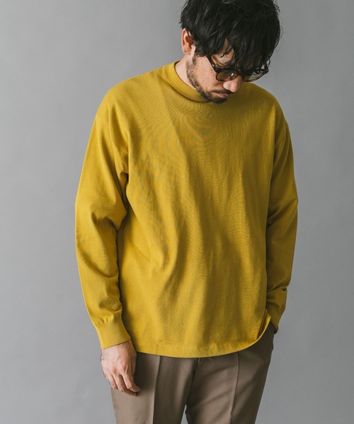 URBAN RESEARCH DOORS（アーバンリサーチドアーズ）の「ハイゲージロングスリーブニットソー（ニット/セーター・メンズ・ネイビー/イエロー/グリーン・MEDIUM/LARGE）」の14枚目の写真