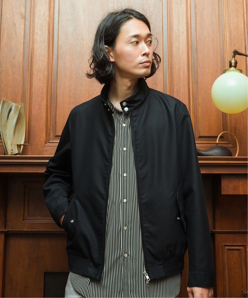 EDIFICE SELECT（エディフィスセレクト）の「ハイツイスト ギャバ ハリントン ブルゾン（ブルゾン・メンズ・カーキ/ブラック/ネイビー・LARGE/MEDIUM/SMALL）」の22枚目の写真