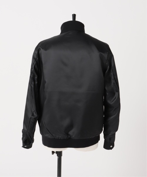 EDIFICE SELECT（エディフィスセレクト）の「ハイツイスト ギャバ ハリントン ブルゾン（ブルゾン・メンズ・カーキ/ブラック/ネイビー・LARGE/MEDIUM/SMALL）」の16枚目の写真