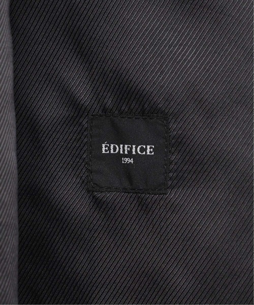 EDIFICE SELECT（エディフィスセレクト）の「ハイツイスト ギャバ ハリントン ブルゾン（ブルゾン・メンズ・カーキ/ブラック/ネイビー・LARGE/MEDIUM/SMALL）」の17枚目の写真