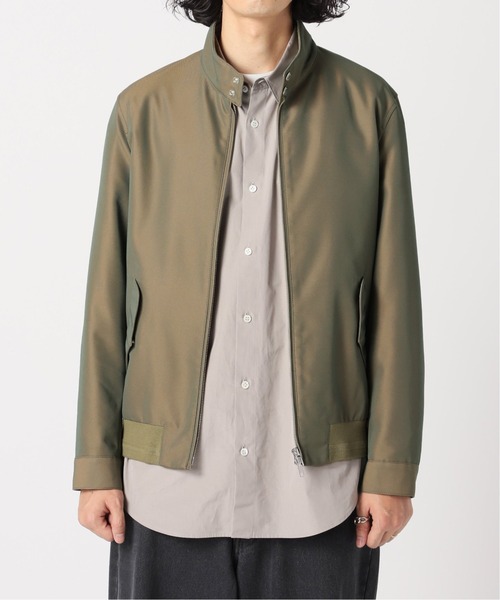EDIFICE SELECT（エディフィスセレクト）の「ハイツイスト ギャバ ハリントン ブルゾン（ブルゾン・メンズ・カーキ/ブラック/ネイビー・LARGE/MEDIUM/SMALL）」の19枚目の写真