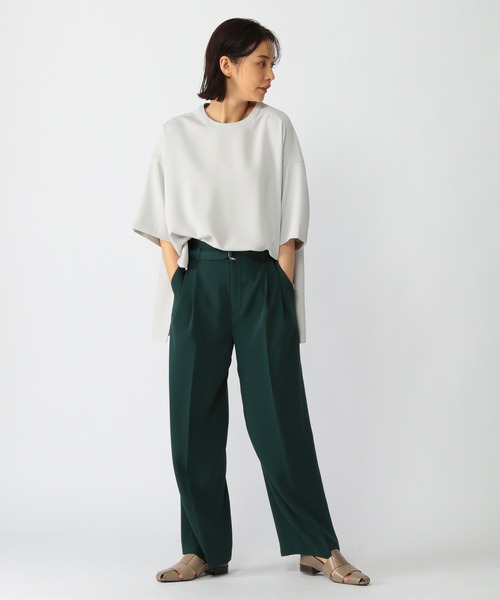 BARNYARDSTORM（バンヤードストーム）の「BARNYARDSTORM / ダブルタックワイドパンツ（その他パンツ・レディース・ネイビー/ピンク/グリーン・1/0/00）」の13枚目の写真