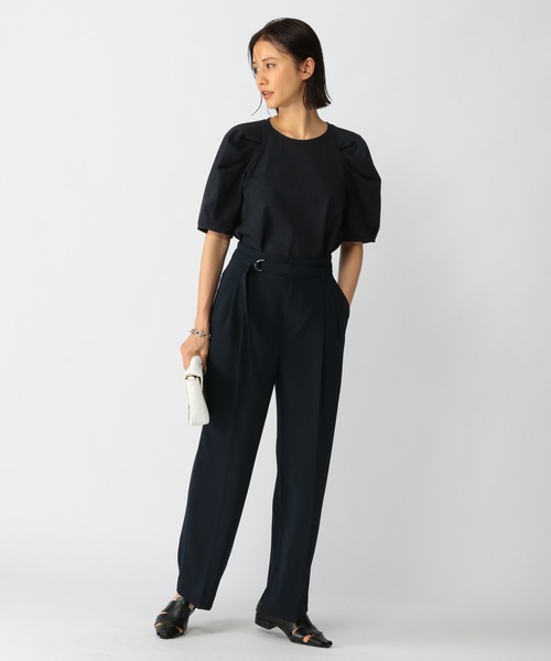 BARNYARDSTORM（バンヤードストーム）の「BARNYARDSTORM / ダブルタックワイドパンツ（その他パンツ・レディース・ネイビー/ピンク/グリーン・1/0/00）」の14枚目の写真