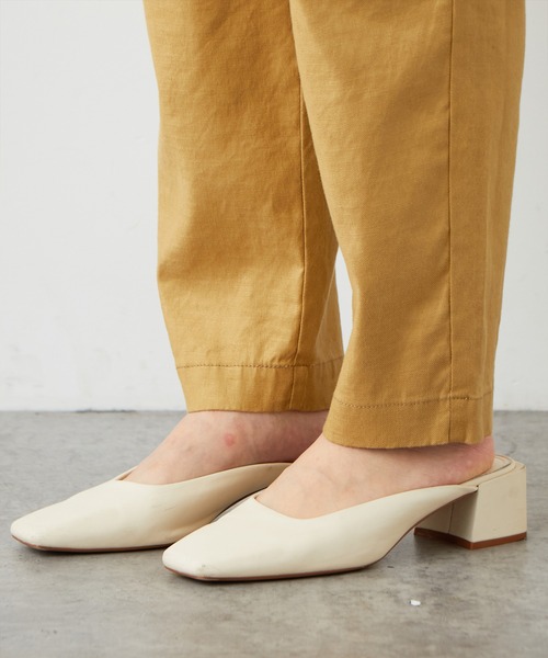 PUAL CE CIN（ピュアルセシン）の「麻テンセルストレッチパンツ（その他パンツ・レディース・ブラック/マスタード/ナチュラル・FREE）」の21枚目の写真