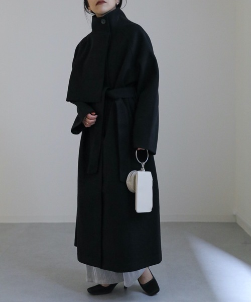 セール】スタンドカラーケープコート（その他アウター）｜ap retro