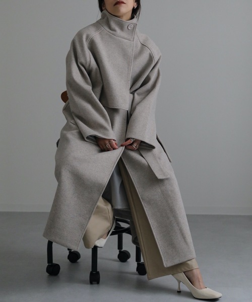 ap retro（アプレトロ）の「スタンドカラーケープコート（その他