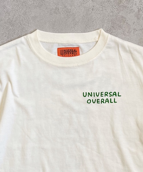 UNIVERSAL OVERALL（ユニバーサルオーバーオール）の「【UNIVERSAL OVERALL】プリントロンT（80～150cm）（Tシャツ/カットソー・キッズ・オレンジ/アイボリー/チャコール・90/100/110/120/80/130/95/140/150）」の8枚目の写真