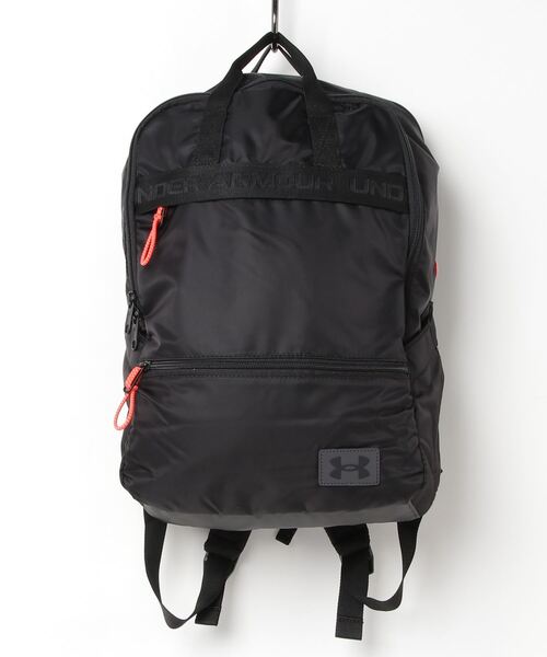 UNDER ARMOUR(アンダーアーマー)の「UAエッセンシャルズ バックパック 17L(トレーニング/レディース)(バックパック/リュック・レディース・ブラック・ONESIZE)」の10枚目の写真