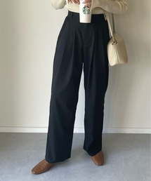 y/m by misato | エステルツイルタックパンツ(その他パンツ)