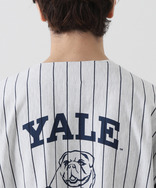JOURNAL STANDARD(ジャーナルスタンダード)の「【YALE×JOURNAL STANDARD】別注 ベースボールシャツ(シャツ/ブラウス・メンズ・ネイビー・MEDIUM/LARGE)」の15枚目の写真