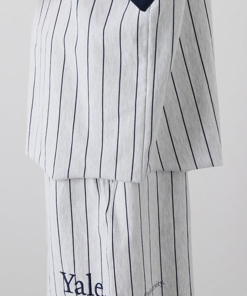 JOURNAL STANDARD(ジャーナルスタンダード)の「【YALE×JOURNAL STANDARD】別注 ベースボールシャツ(シャツ/ブラウス・メンズ・ネイビー・MEDIUM/LARGE)」の3枚目の写真