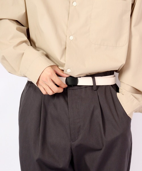 FUNALIVE(ファンアライブ)の「JON アクリルガチャベルト シンプル ロング丈(ベルト・メンズ・ベージュ系その他/ホワイト/ブラック・FREE)」の12枚目の写真