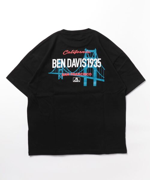 BEN DAVIS(ベンデイビス)の「《BEN DAVIS》PRINT TEE/抗菌防臭(Tシャツ/カットソー・メンズ・ブラック/ホワイト/ベージュ/ブルー系その他・SMALL/MEDIUM/LARGE/X-LARGE)」の12枚目の写真