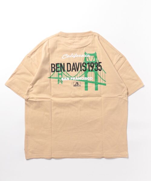 BEN DAVIS(ベンデイビス)の「《BEN DAVIS》PRINT TEE/抗菌防臭(Tシャツ/カットソー・メンズ・ブラック/ホワイト/ベージュ/ブルー系その他・SMALL/MEDIUM/LARGE/X-LARGE)」の13枚目の写真