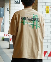 《BEN DAVIS》PRINT TEE/抗菌防臭