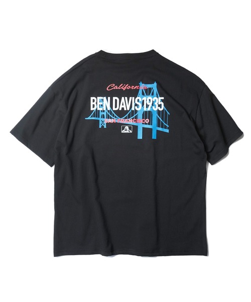 BEN DAVIS(ベンデイビス)の「《BEN DAVIS》PRINT TEE/抗菌防臭(Tシャツ/カットソー・メンズ・ブラック/ホワイト/ベージュ/ブルー系その他・SMALL/MEDIUM/LARGE/X-LARGE)」の3枚目の写真