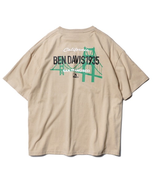 BEN DAVIS(ベンデイビス)の「《BEN DAVIS》PRINT TEE/抗菌防臭(Tシャツ/カットソー・メンズ・ブラック/ホワイト/ベージュ/ブルー系その他・SMALL/MEDIUM/LARGE/X-LARGE)」の9枚目の写真