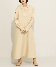 KBF | Uネック2WAYジャンパースカート(ワンピース)