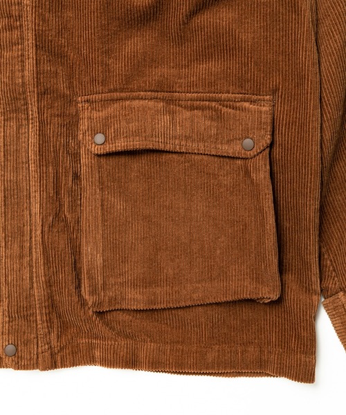And A(アンドエー)の「AlexanderLeeChang アレキサンダーリーチャン / BLC CORDUROY TRACK JKT ロゴ刺繍 コーデュロイトラックジャケット サコッシュ付き / BC032202(ブルゾン・メンズ・ブラック/パープル/ブラウン・MEDIUM/X-LARGE/LARGE)」の22枚目の写真