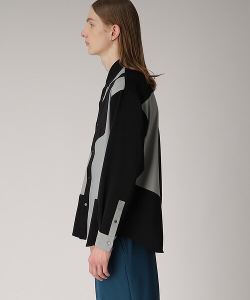 tk.TAKEO KIKUCHI(ティーケータケオキクチ)の「◆YOJIGENシャツ(シャツ/ブラウス・メンズ・ブラック系4/ダークブラウン系4・02/03)」の6枚目の写真