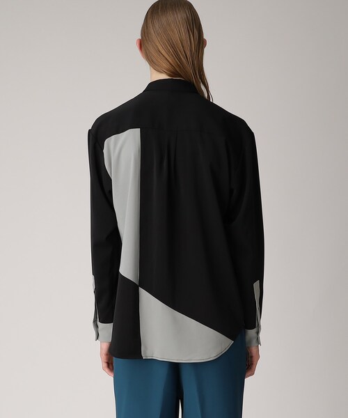 tk.TAKEO KIKUCHI(ティーケータケオキクチ)の「◆YOJIGENシャツ(シャツ/ブラウス・メンズ・ブラック系4/ダークブラウン系4・02/03)」の8枚目の写真