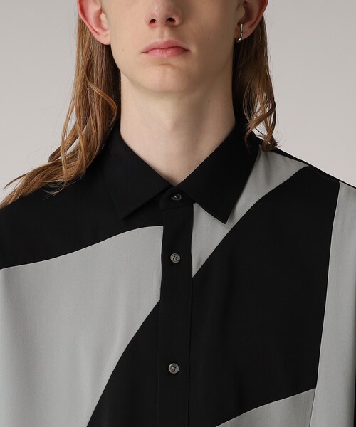 tk.TAKEO KIKUCHI(ティーケータケオキクチ)の「◆YOJIGENシャツ(シャツ/ブラウス・メンズ・ブラック系4/ダークブラウン系4・02/03)」の3枚目の写真