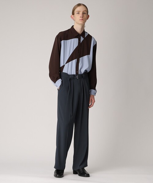 tk.TAKEO KIKUCHI(ティーケータケオキクチ)の「◆YOJIGENシャツ(シャツ/ブラウス・メンズ・ブラック系4/ダークブラウン系4・02/03)」の10枚目の写真