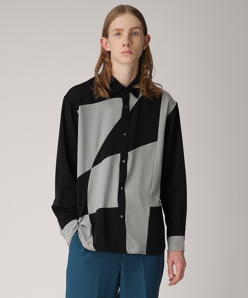 tk.TAKEO KIKUCHI(ティーケータケオキクチ)の「◆YOJIGENシャツ(シャツ/ブラウス・メンズ・ブラック系4/ダークブラウン系4・02/03)」の14枚目の写真