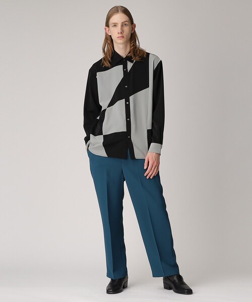 tk.TAKEO KIKUCHI(ティーケータケオキクチ)の「◆YOJIGENシャツ(シャツ/ブラウス・メンズ・ブラック系4/ダークブラウン系4・02/03)」の15枚目の写真