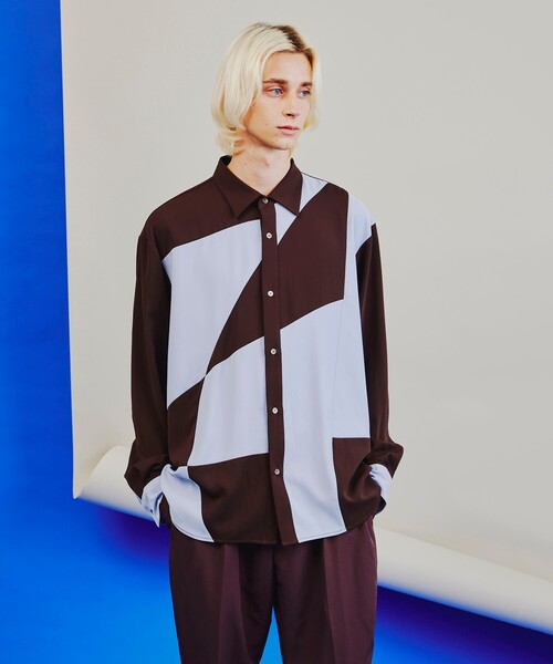 tk.TAKEO KIKUCHI(ティーケータケオキクチ)の「◆YOJIGENシャツ(シャツ/ブラウス・メンズ・ブラック系4/ダークブラウン系4・02/03)」の16枚目の写真