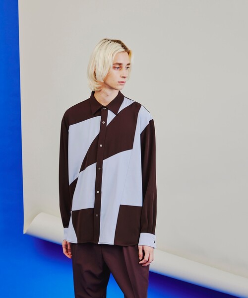 tk.TAKEO KIKUCHI(ティーケータケオキクチ)の「◆YOJIGENシャツ(シャツ/ブラウス・メンズ・ブラック系4/ダークブラウン系4・02/03)」の17枚目の写真