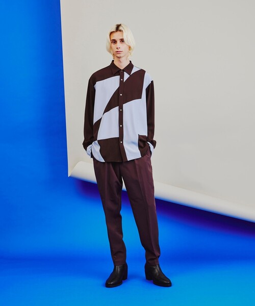 tk.TAKEO KIKUCHI(ティーケータケオキクチ)の「◆YOJIGENシャツ(シャツ/ブラウス・メンズ・ブラック系4/ダークブラウン系4・02/03)」の19枚目の写真