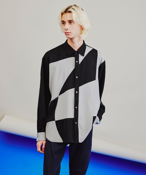 tk.TAKEO KIKUCHI(ティーケータケオキクチ)の「◆YOJIGENシャツ(シャツ/ブラウス・メンズ・ブラック系4/ダークブラウン系4・02/03)」の20枚目の写真