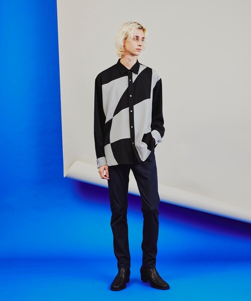 tk.TAKEO KIKUCHI(ティーケータケオキクチ)の「◆YOJIGENシャツ(シャツ/ブラウス・メンズ・ブラック系4/ダークブラウン系4・02/03)」の21枚目の写真