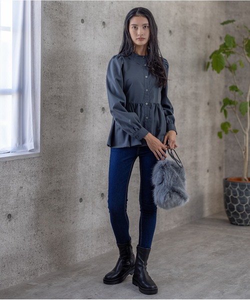 clear（クリア）の「×スキニーデニムパンツ（デニムパンツ・レディース・ライトブルー/インディゴブルー・S/M）」の18枚目の写真