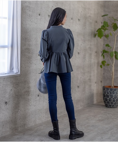 clear（クリア）の「×スキニーデニムパンツ（デニムパンツ・レディース・ライトブルー/インディゴブルー・S/M）」の19枚目の写真