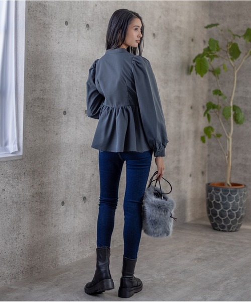 clear（クリア）の「×スキニーデニムパンツ（デニムパンツ・レディース・ライトブルー/インディゴブルー・S/M）」の20枚目の写真