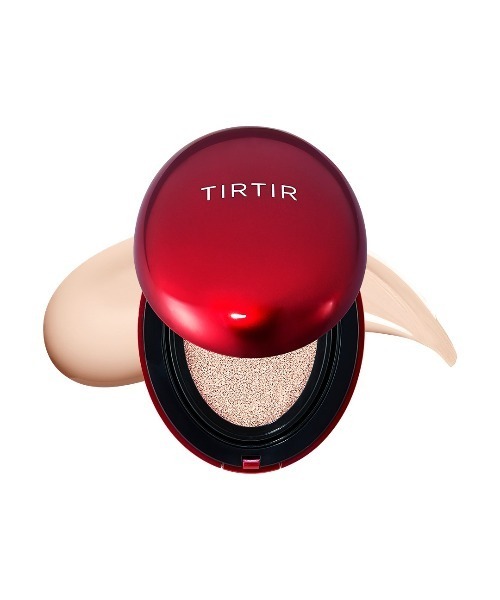 TIRTIR（ティルティル）の「MASK FIT RED CUSHION（ファンデーション・レディース・21N IVORY/23N SAND/17C PORCELAIN/25N MOCHA/27C COOL BEIGE/15C FAIR PORCELAIN/17N VANILLA/21C COOL IVORY/24N LATTE・FREE）」の4枚目の写真