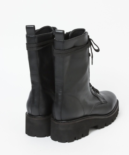 Mazell（マゼル）の「Mazell  / レースアップブーツ（ブーツ・レディース・ブラック/ブラック系その他/グレー系その他・35/36/37/38/39/40）」の11枚目の写真